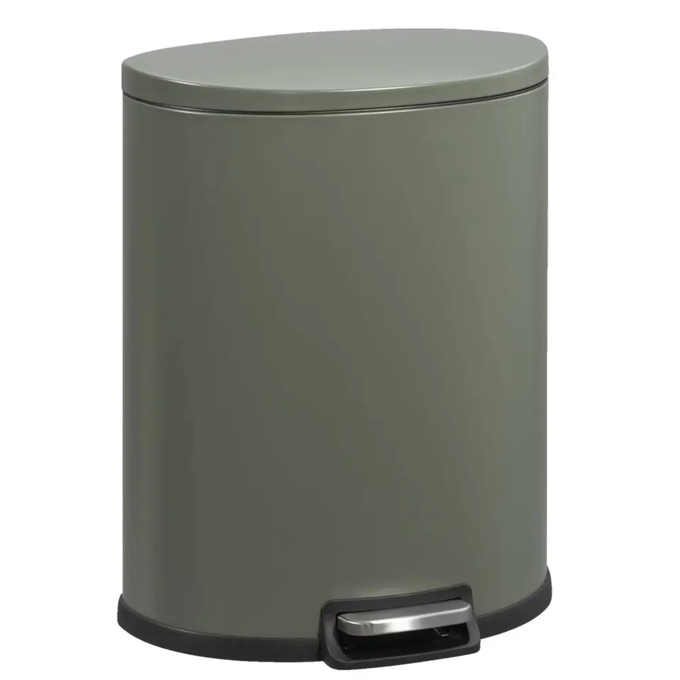 Pedaalemmer Flatback - 50 liter - groen - 64x48,5x36,8 cm