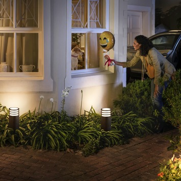 Philips Hue outdoor sokkel Lucca antraciet