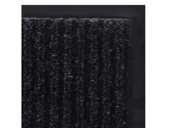 Paillasson Noir PVC 90 x 150 cm
