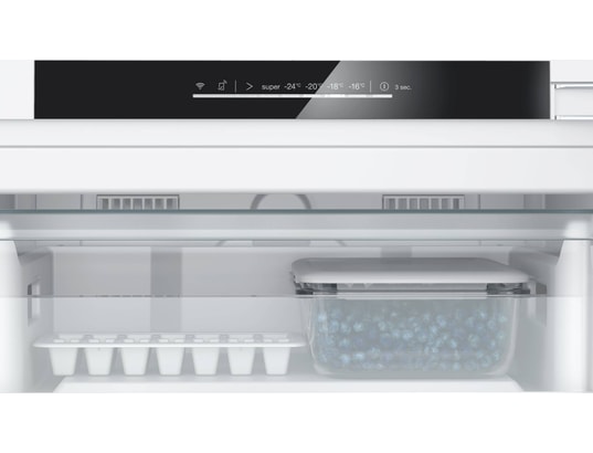 SIEMENS - Congélateur encastrable top GU21NADE0, IQ500, 85 litres, 3 tiroirs, No frost