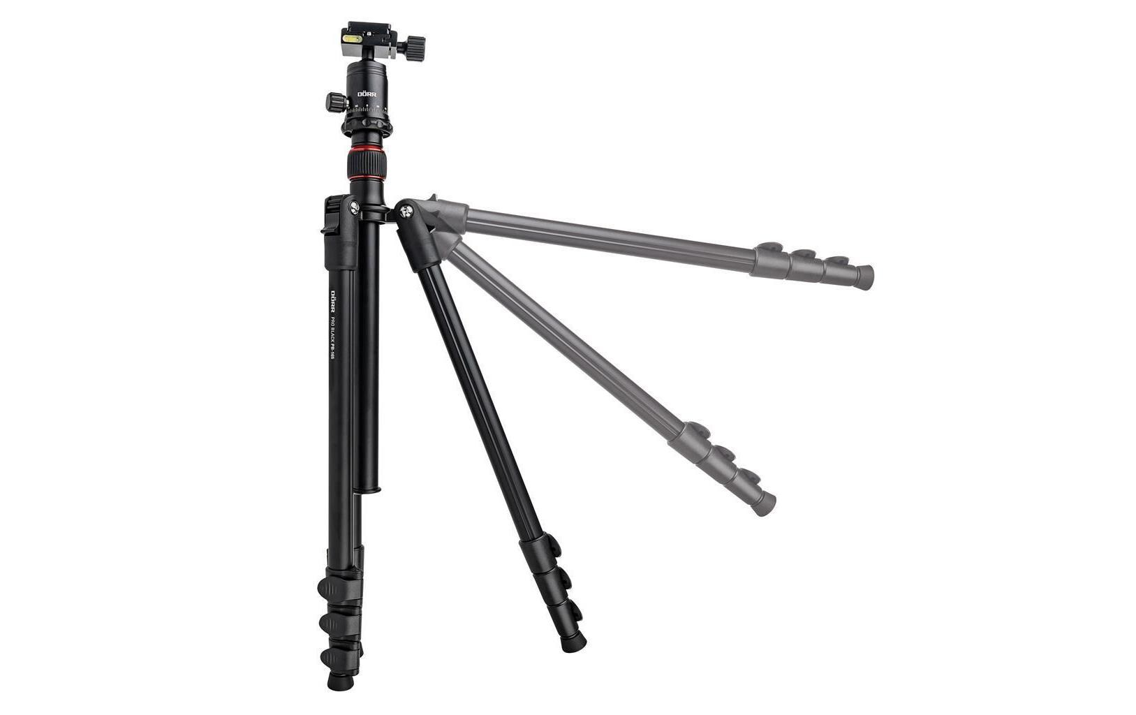 Stativ PB-165 Pro Black AluProfi-Stativ aus stabilem Aluminium