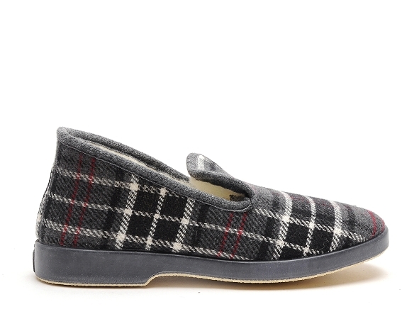 La maison de l espadrille chaussons homme 7672 4 gris