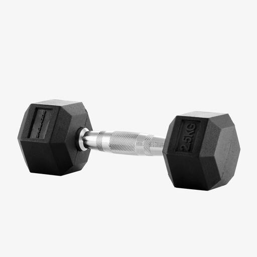 Halteres hexagonais Bodytone de 2,5 kg