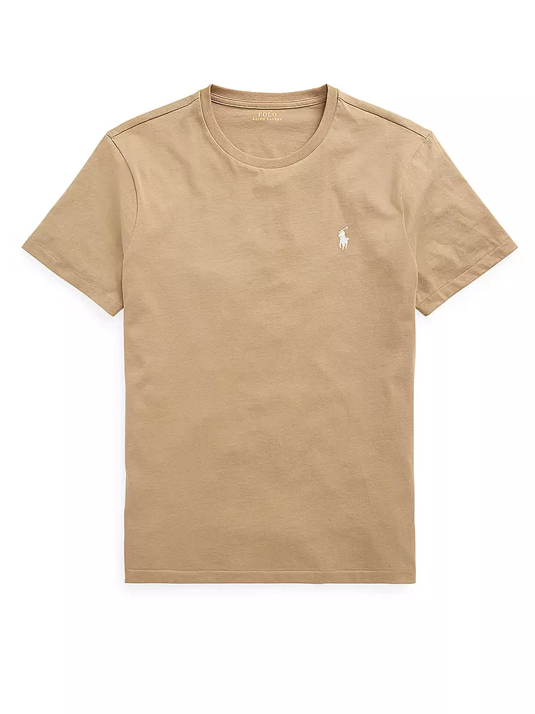 POLO RALPH LAUREN T Shirt Custom Slim Fit beige