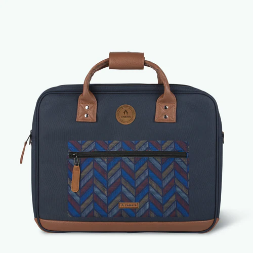 Sac ordinateur Chicago bleu marine