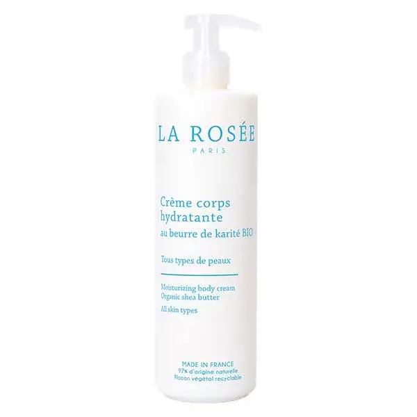 La Rosée Corps Crème Hydratante Beurre de Karité Bio 400ml