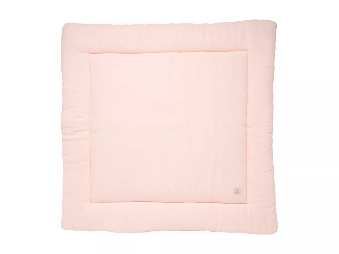 Grand tapis de jeu en double gaze de coton