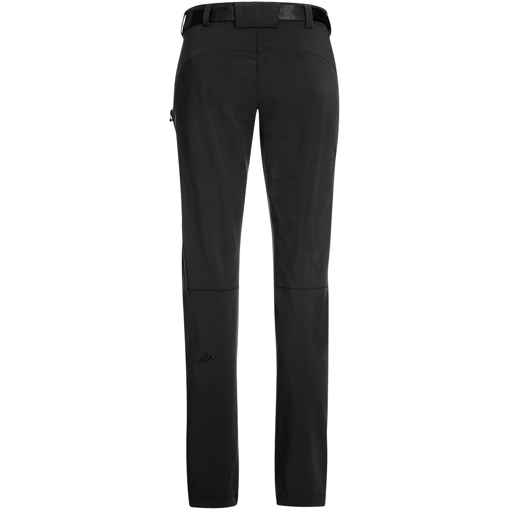 Maier Sports Lana Slim Wanderhose Damen schwarz