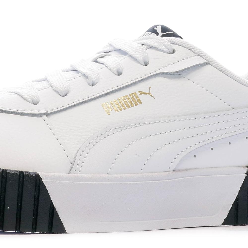 Puma Baskets Blanche/Noire Femme Puma Carina 2.0