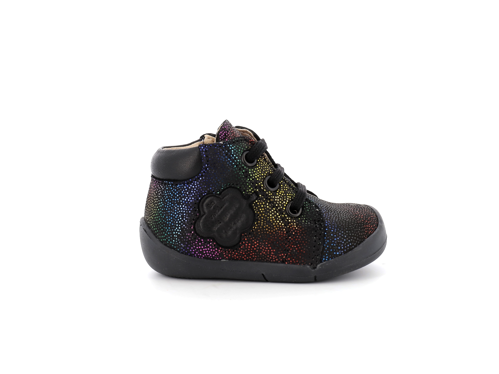 Kickers-WAOUK 858382 Cuir Noir