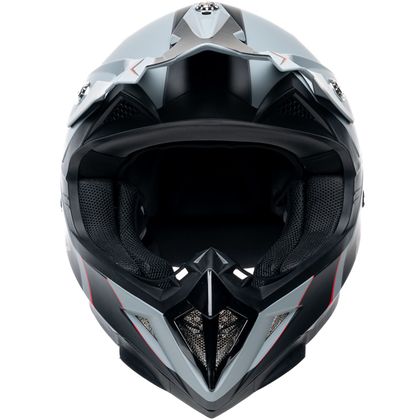 Casque cross Ovix DIRTY LAZY 2024 - Gris / Noir