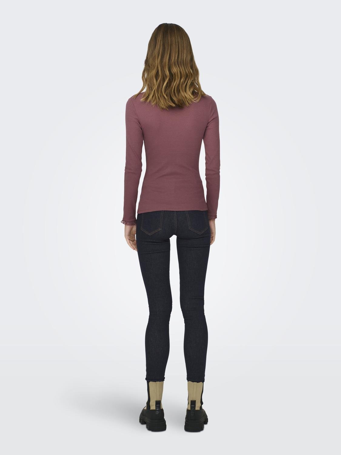 ONLLESLIE Top Rose Brown