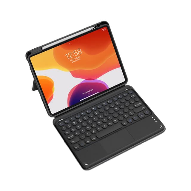 Aftageligt Bluetooth-tastaturetui til iPad Sort iPad Pro10.2/10.5/Air3