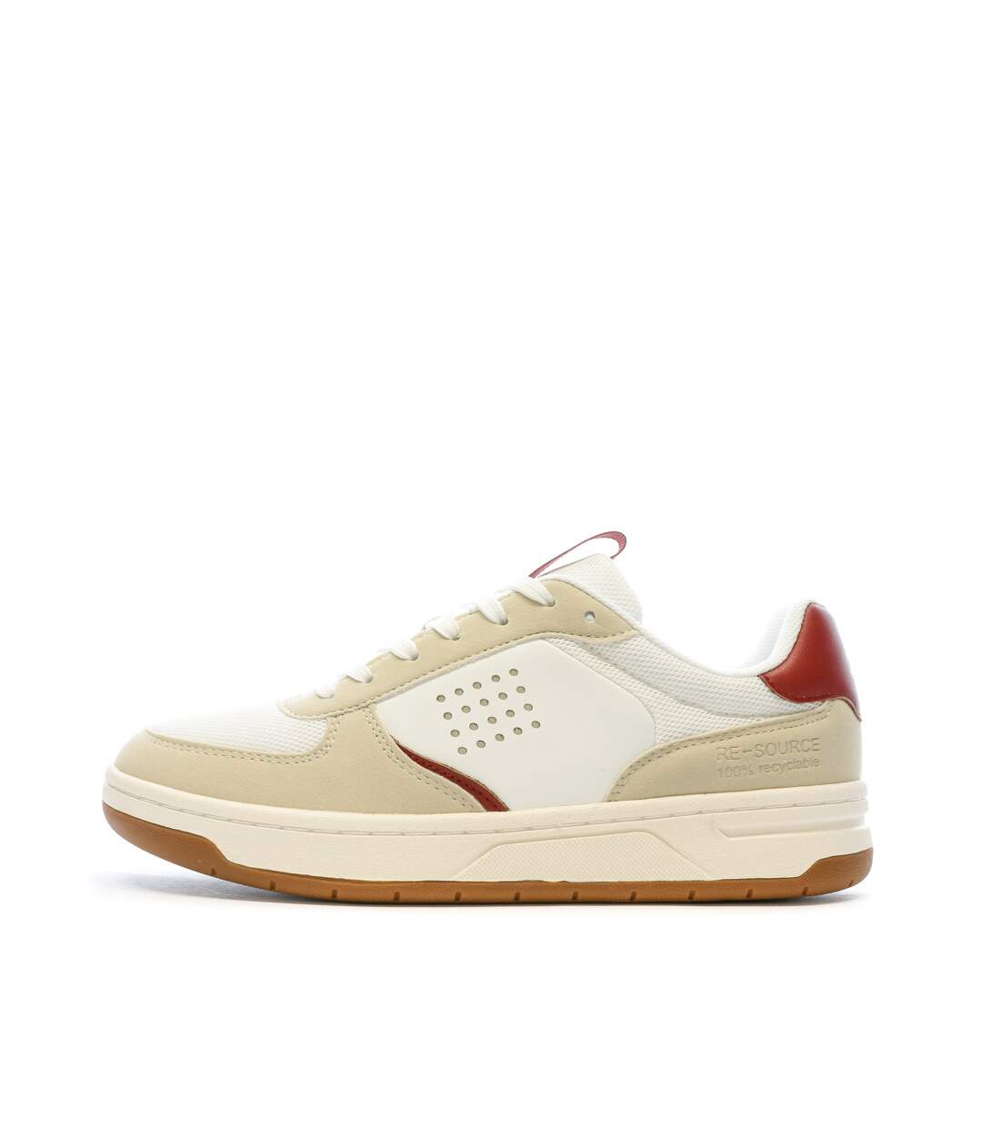 Baskets Beige/Orange Femme TBS ALISSON
