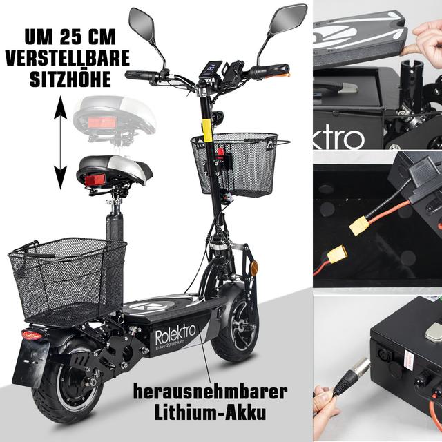 Elektroroller Travel & Fun Lithium