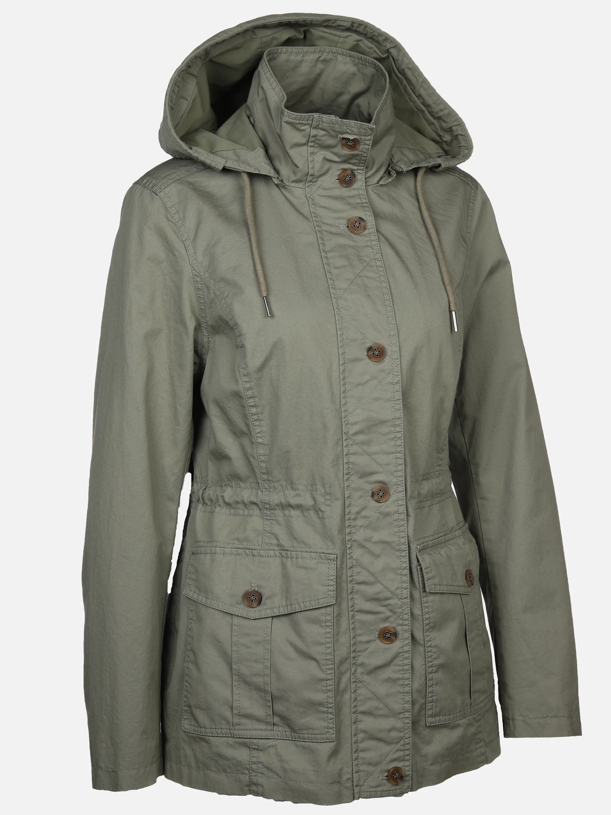 Damen Parka mit abnehmbarer Kapuze