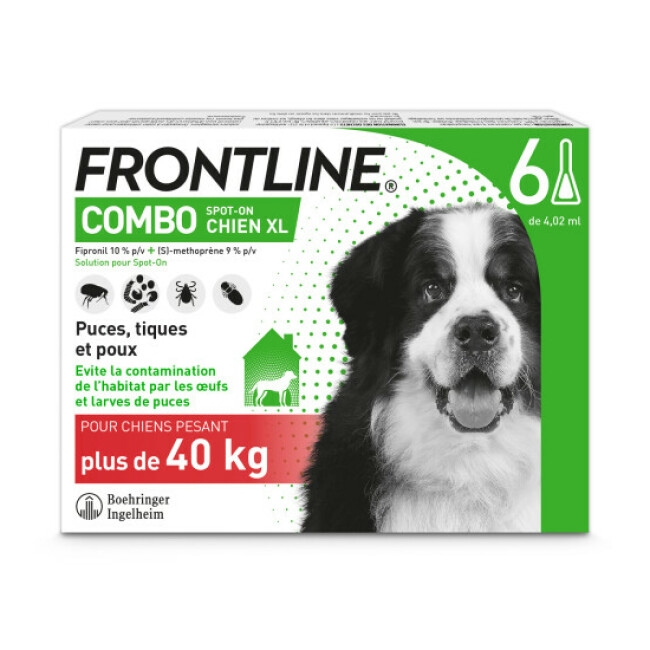 Frontline Combo soin antiparasitaire pour chiens