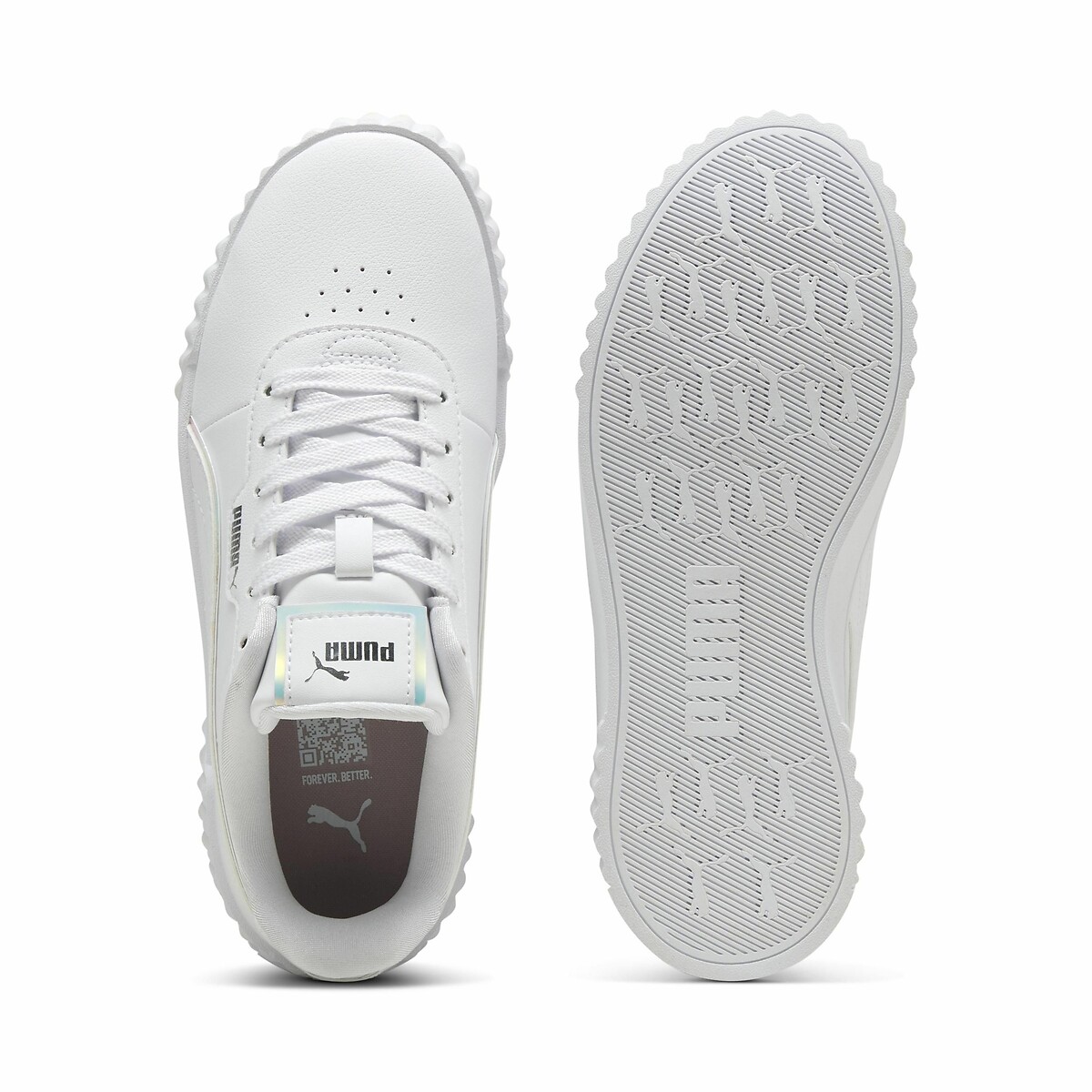 Tênis de couro PUMA Carina 3.0 Holo 2.0