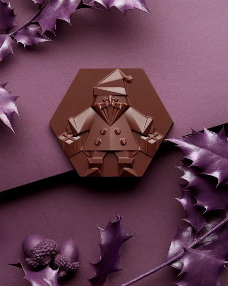 Hexa Père-Noël Noir | Le Chocolat Alain Ducasse 60g