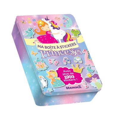 Ma Boîte à Stickers - Princesses - avec plus de 1000 Stickers !