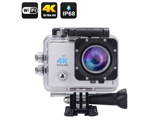 YONIS - Caméra sport 4k 16mp étanche grand angle 170° wifi écran lcd...