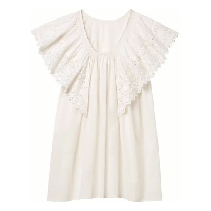 Faune Robe Hibiscus | Ecru