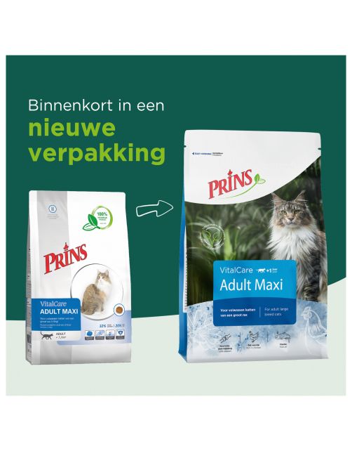Prins Vitalcare Cat Adult Maxi Gevogelte - Kattenvoer