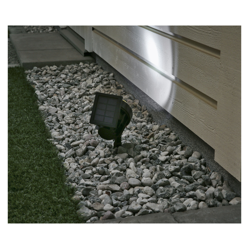 Solcellespotlys LED 34,5 cm