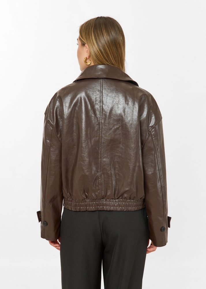 Ruby jacket choco bruin