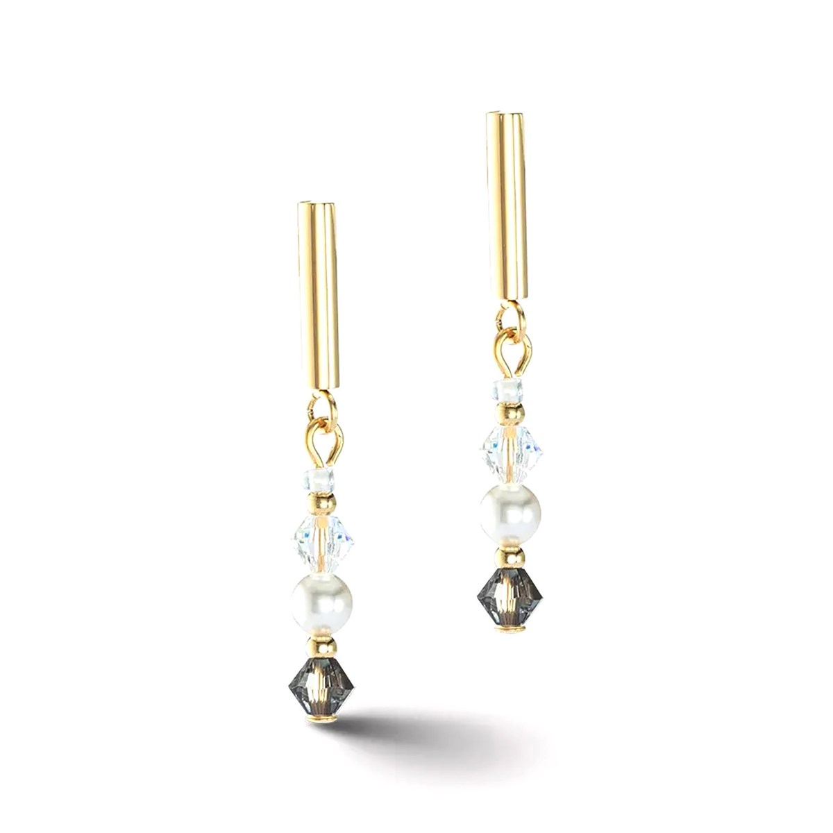Boucles d'oreilles Coeur de Lion Princess Pearls