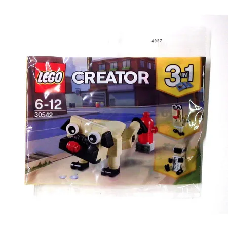 LEGO® 30542 Creator 3 in 1 Niedlicher Mops in Polybeutel