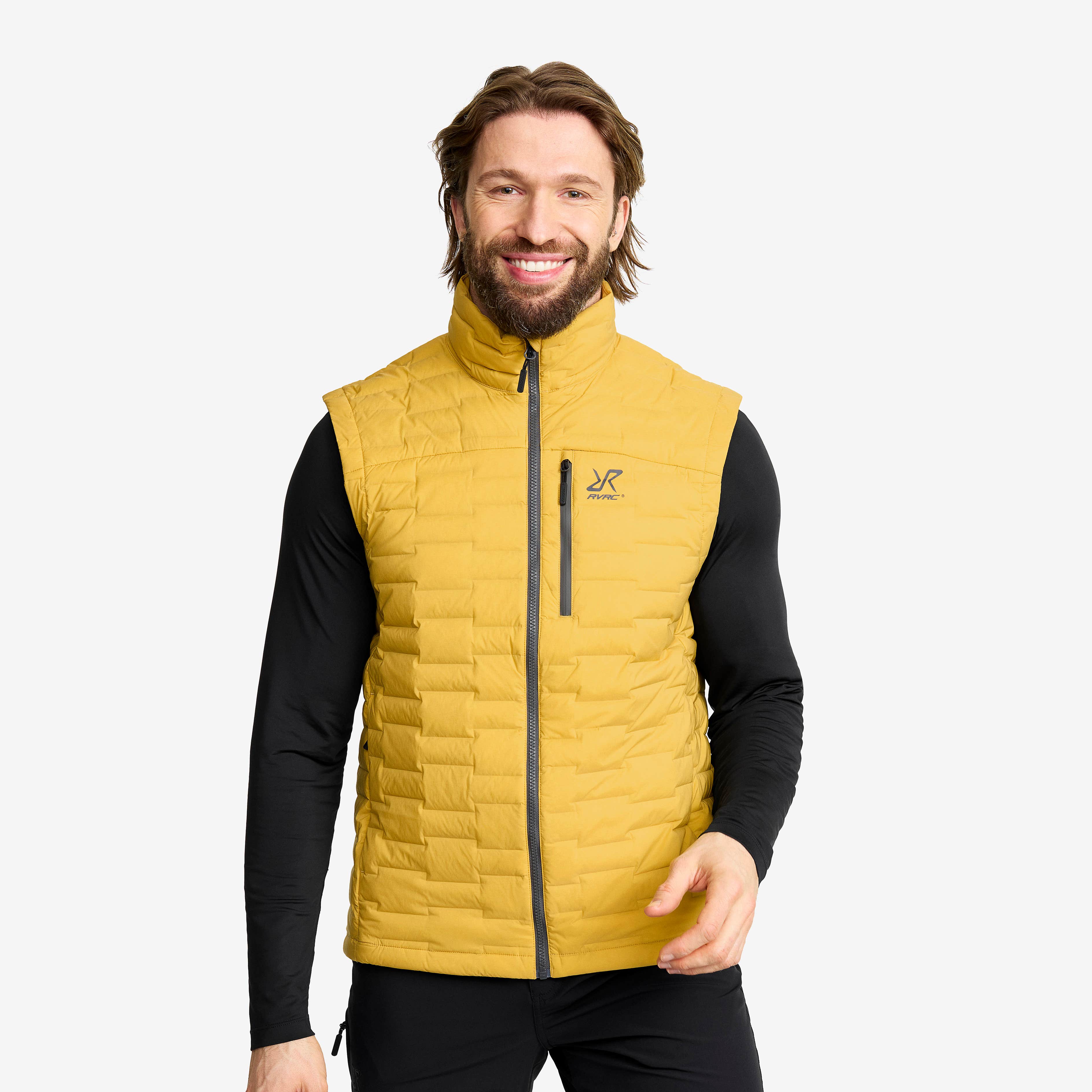 Flex Stretch Down Vest Herre Sauterne