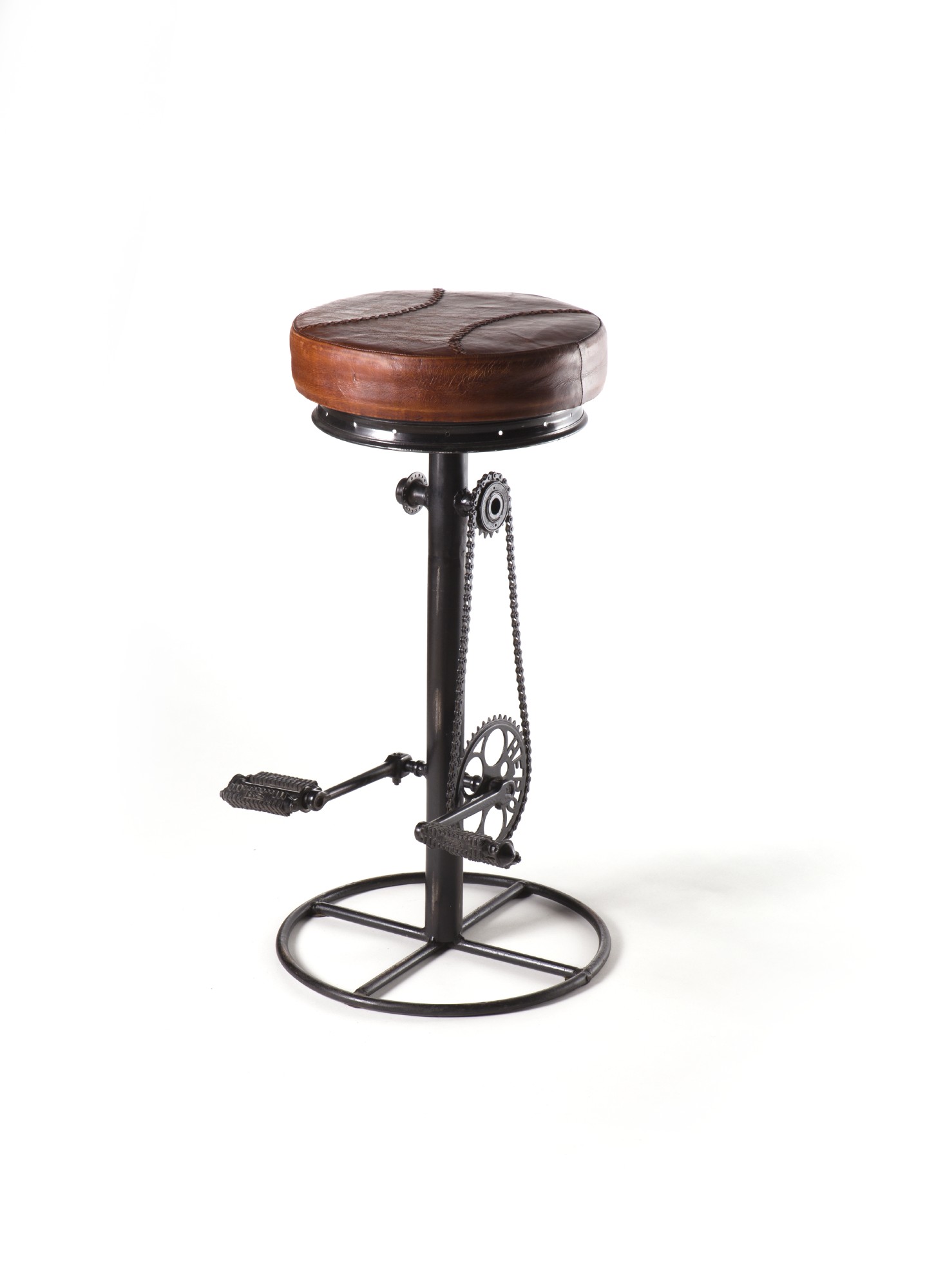 Barhocker 'Bicycle', Ø 40 cm, H 80 cm von fischer's lagerhaus