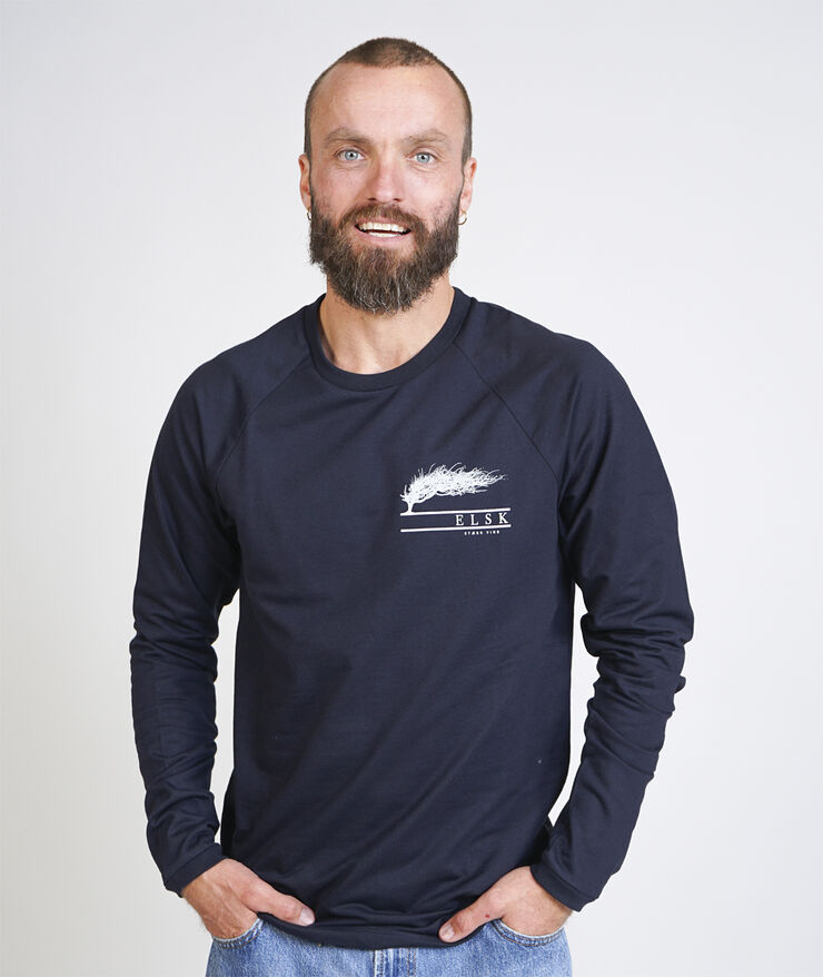 ELSK STÆRK VIND CH MEN'S LIGHTWEIGHT CREWNECK 100 dark navy