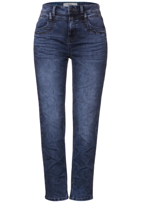 Casual Fit Jeans - authentic indigo wash