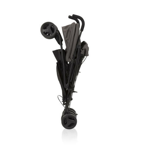 Poussette Travelite Black & Grey avec habillage pluie - GRACO