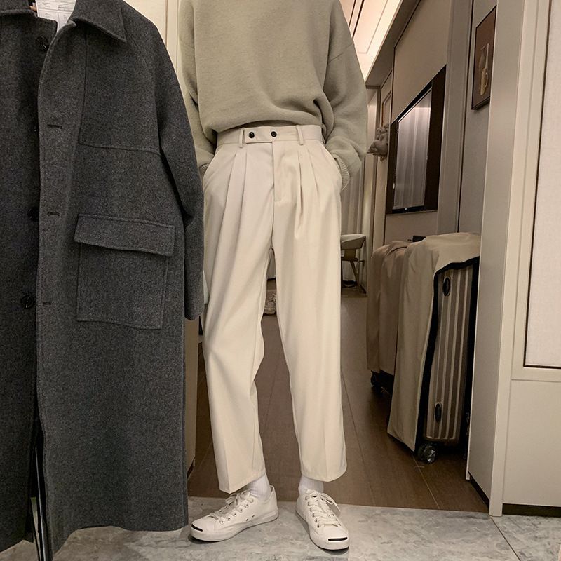 GRAYCIOUS - Cropped rechte broek