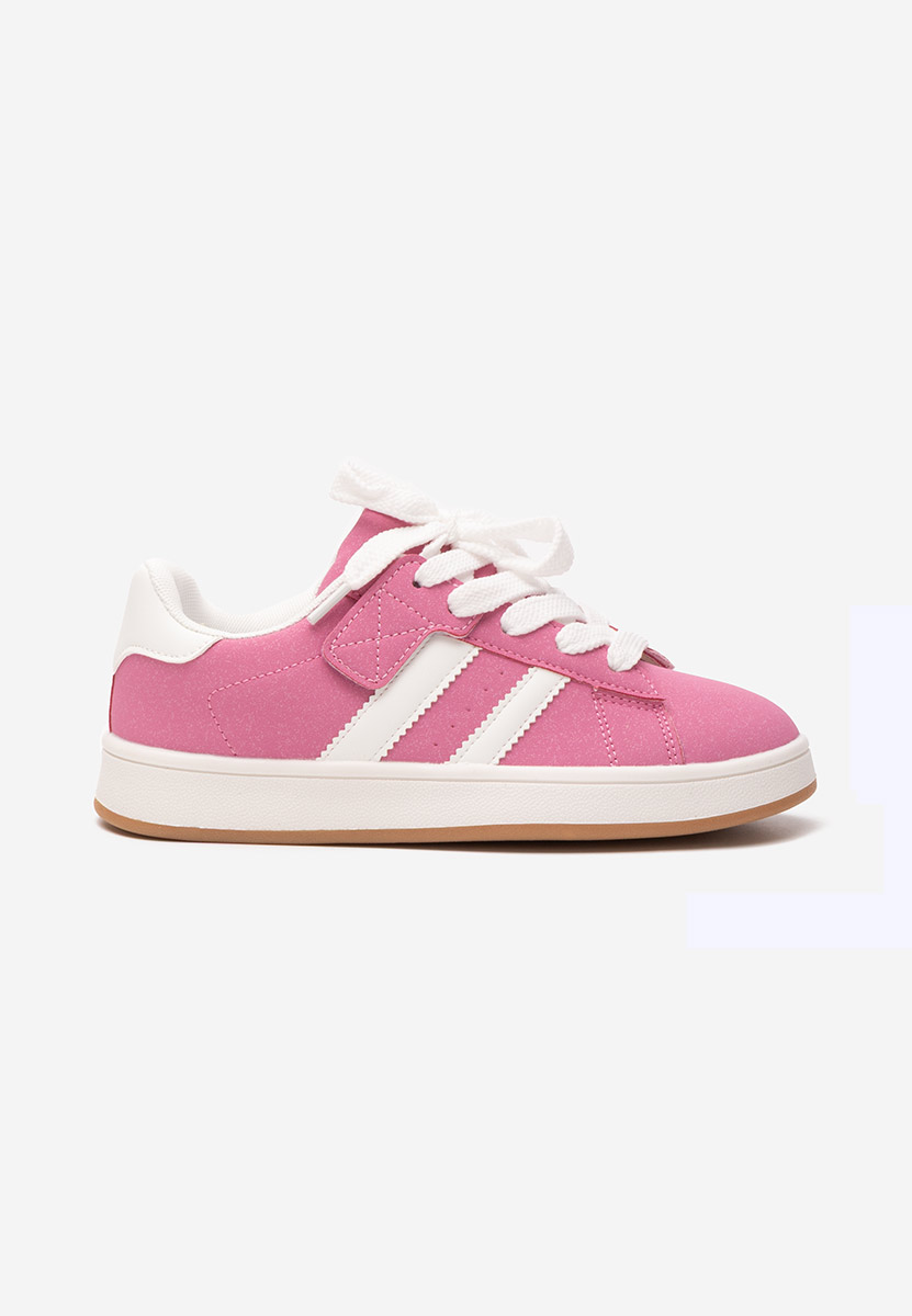 Baskets fille roses Sidola