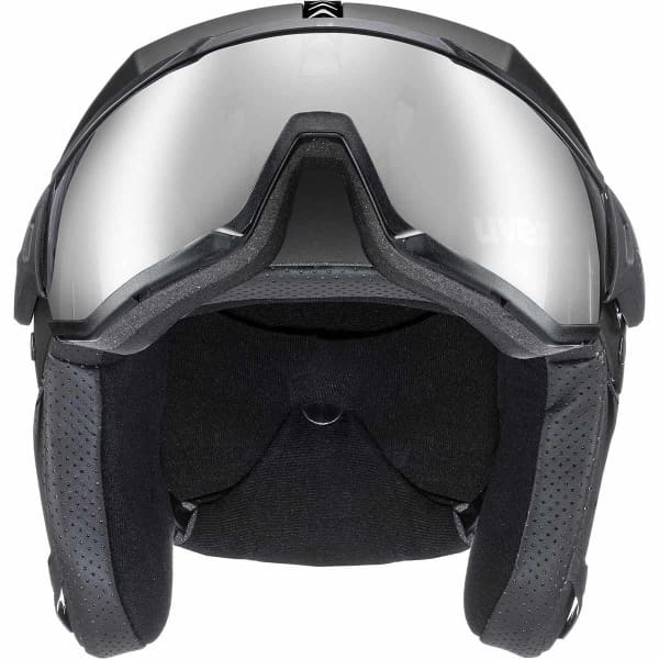 Casque de ski UVEX INSTINCT VISOR BLACK MAT