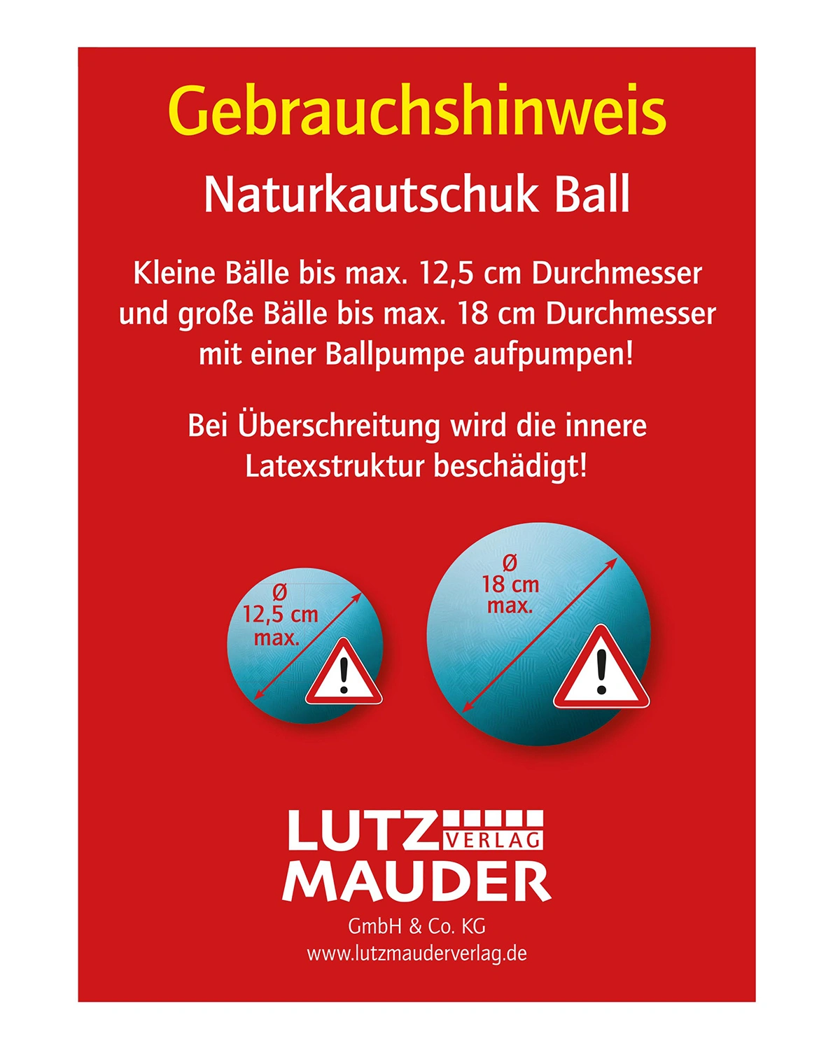 Kinderball UNTERWASSERWELT (12,5cm)