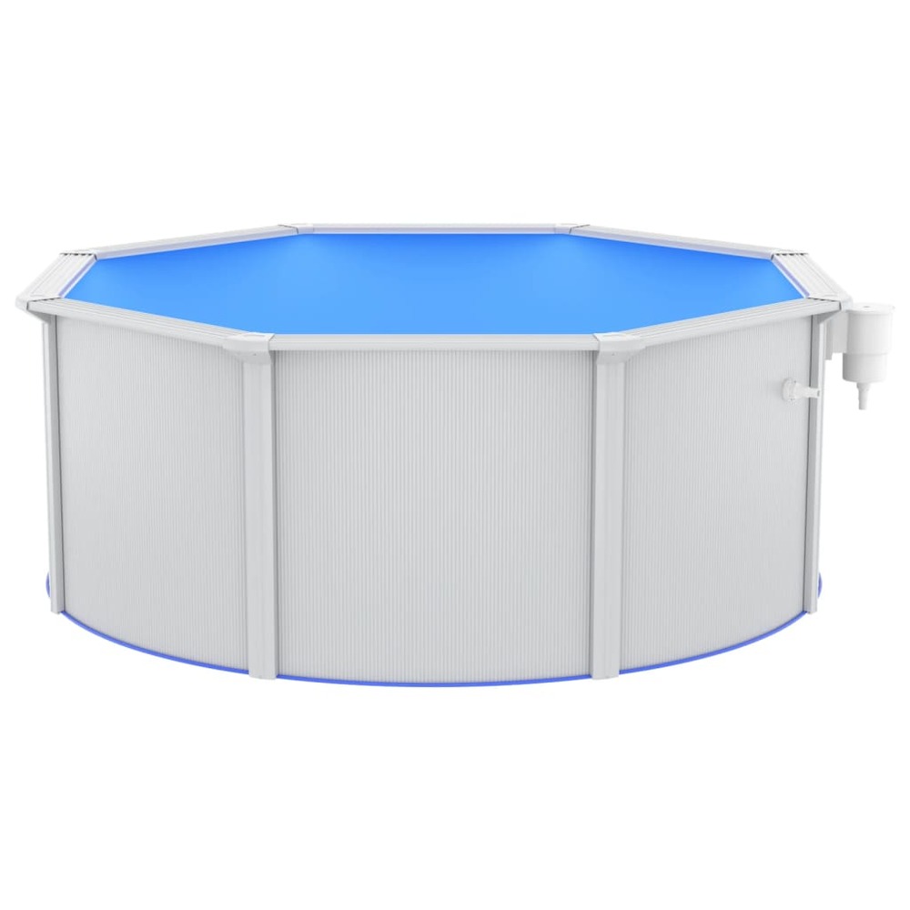 Piscine avec pompe filtrante à sable et échelle 300x120 cm