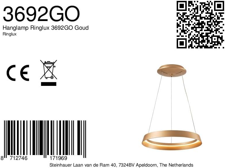Steinhauer Ringlux - Gold - 3692GO
