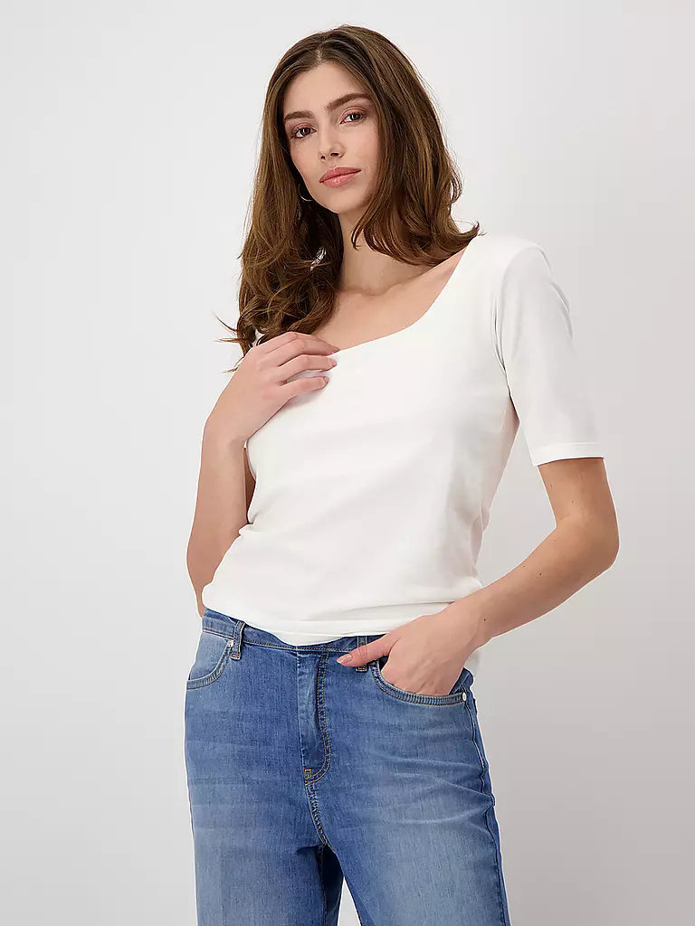 MONARI T-Shirt creme