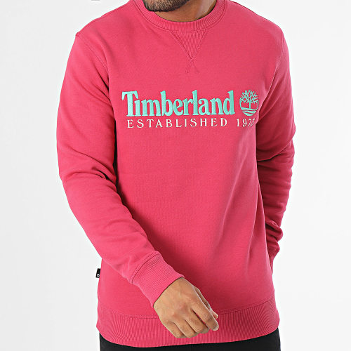 Sweat Crewneck Established 1973 A65DD Rose Fuchsia