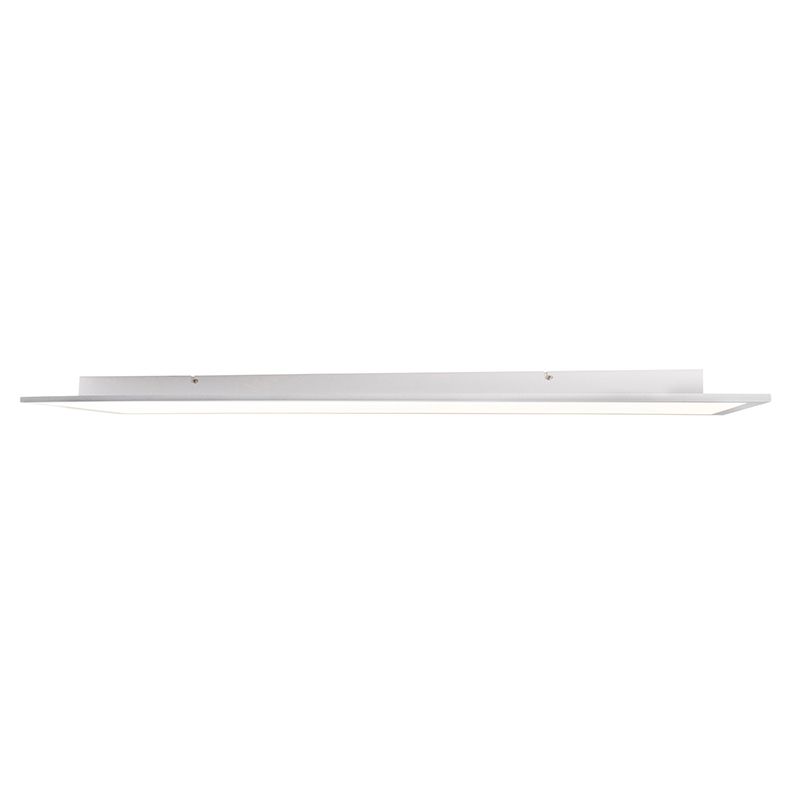 Modern LED paneel staal 120 cm incl. LED - Liv