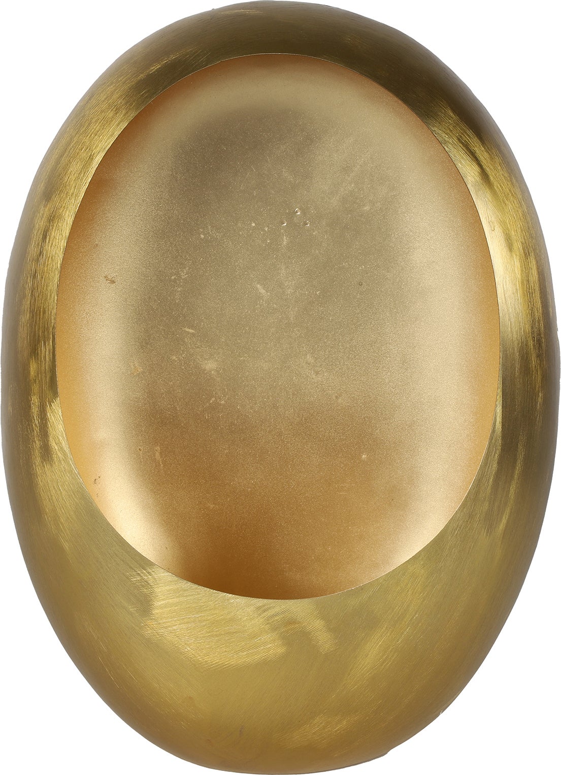 Countryfield waxinelichthouder Eggy goud 17,5 x 32,5 x 44 cm