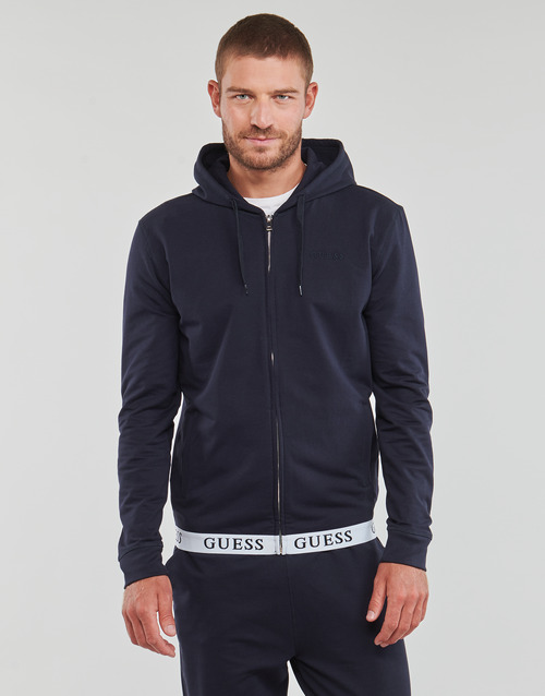 Guess - ZIP HOODIE - Marine