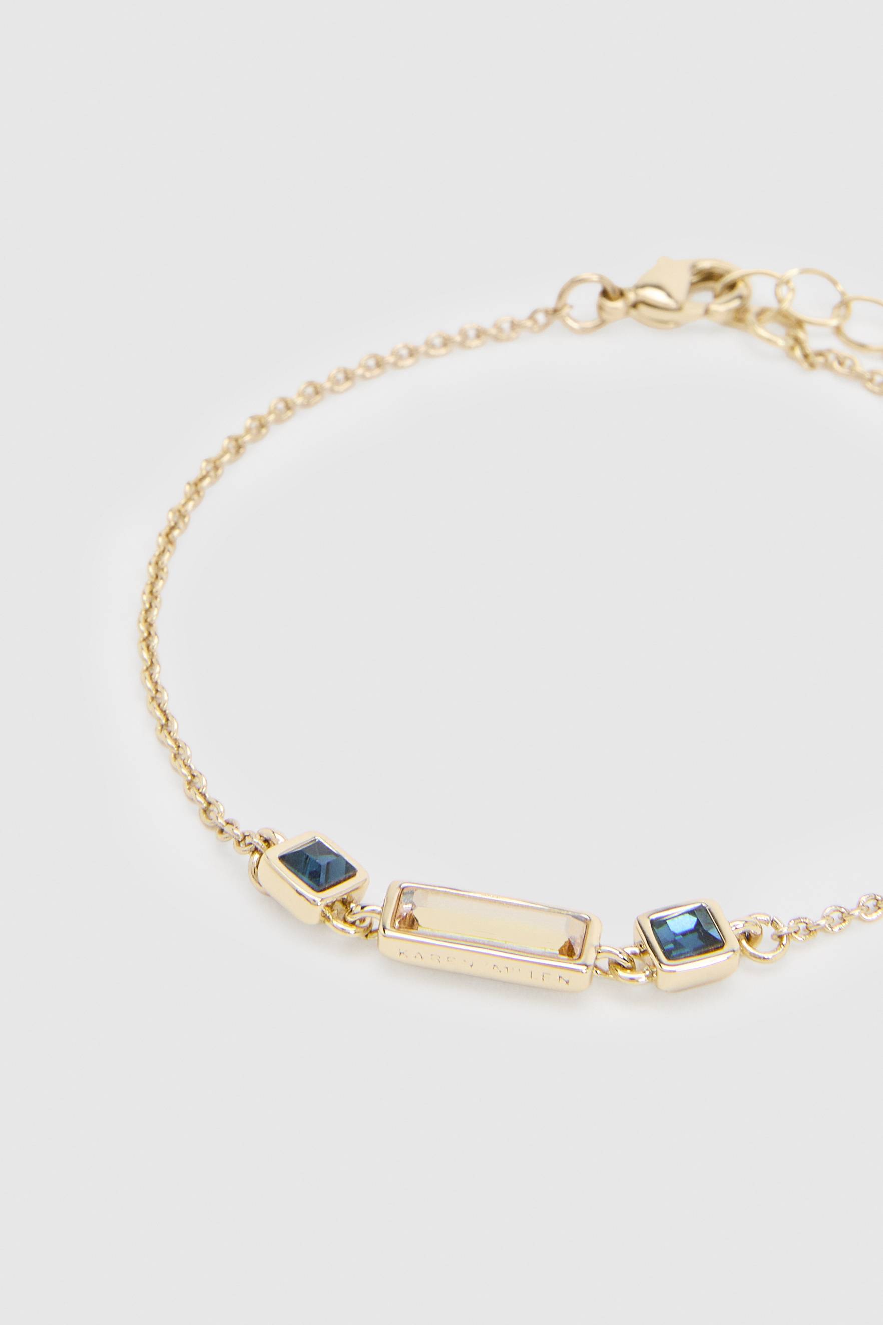 KarenMillen Bracelet À Cristaux Baguette