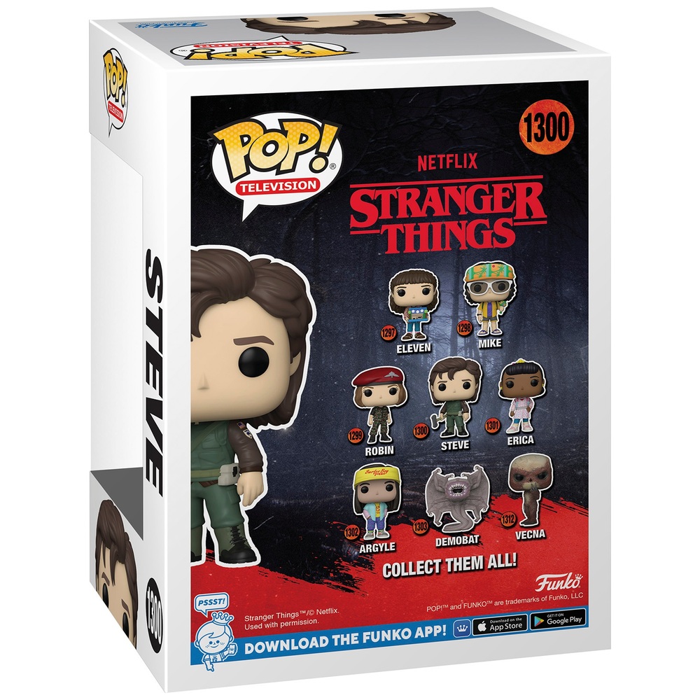 POP! Vinyl 1300: Stranger Things – Hunter Steve