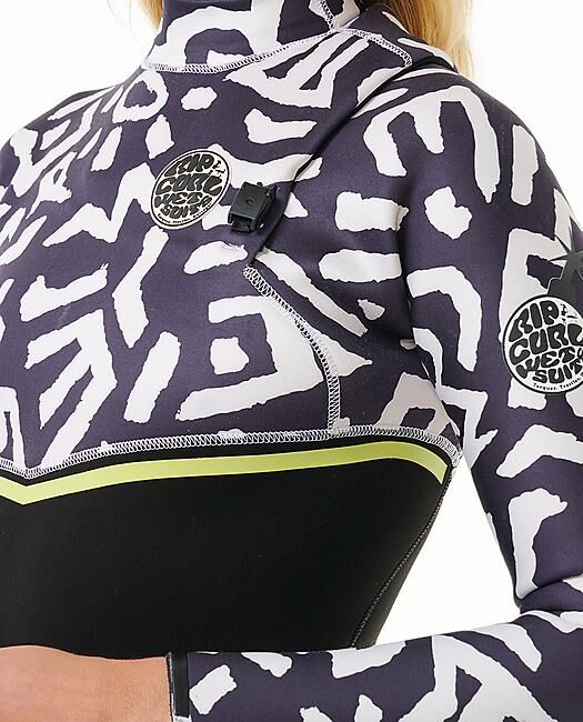 RIP CURL - INTEGRALE E BOMB 4/3 ZIP FREE FEMME